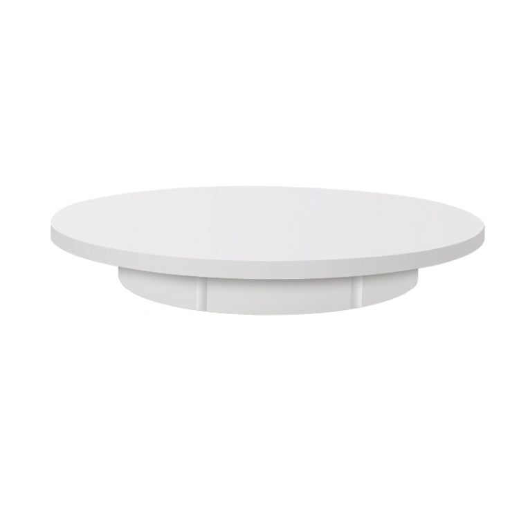 Electric Rotating Display Stand with Remote Control - 42cm, Load Capacity 100kg, Plug-in Power, US Plug (White)