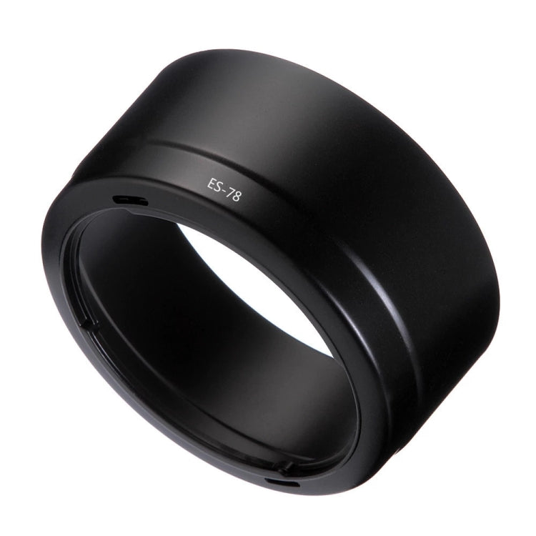 Lens Hood Shade for Canon EF 50mm f/1.2L USM Lens (Black)