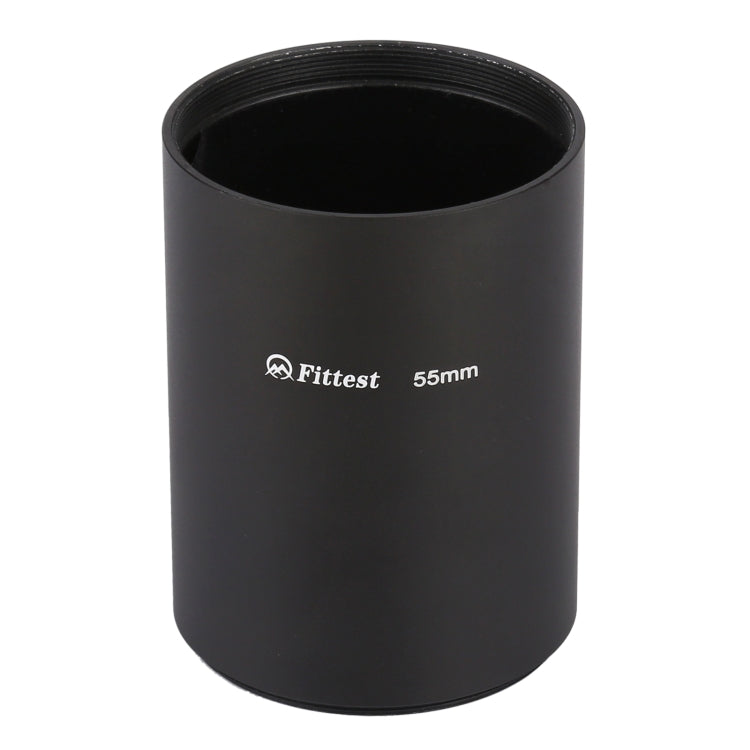 Durable Metal Lens Hood Shade for 55mm Thread Type Medium Telephoto Lens