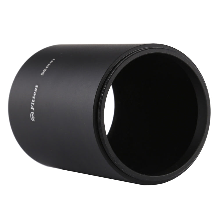 Durable Metal Lens Hood Shade for 55mm Thread Type Medium Telephoto Lens