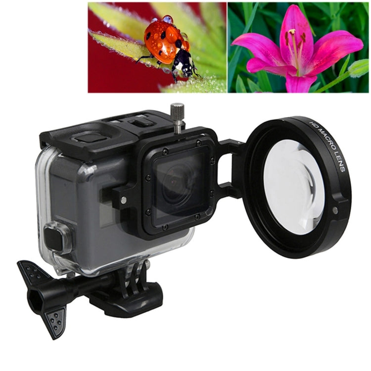Professional 58mm 16X Macro Lens Close-up Filter Bundle for GoPro HERO5