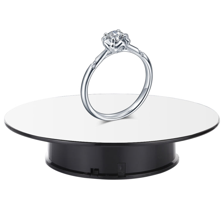 Electric Rotating Mirror Surface Turntable Display Stand for Photography