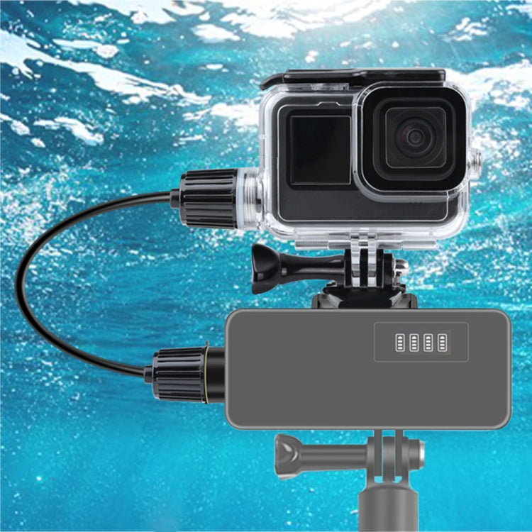 Waterproof Housing Case for GoPro HERO10/HERO9 Black with 30m Charging Capability