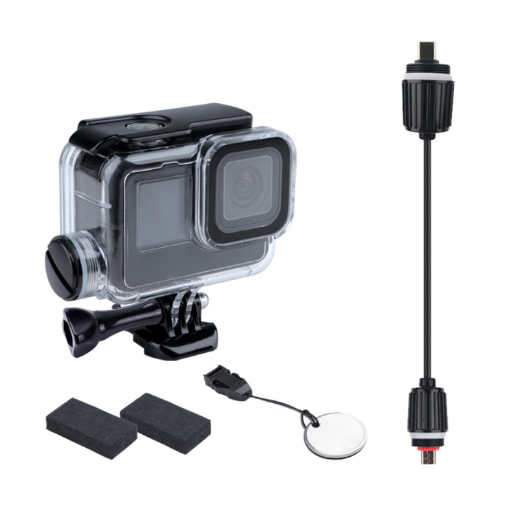 Waterproof Housing Case for GoPro HERO10/HERO9 Black with 30m Charging Capability