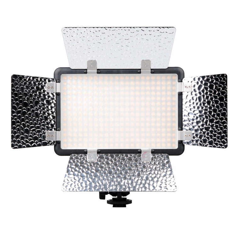 Godox LEC308C II 308LEDs Dimmable Photography Light for Canon/Nikon DSLR Cameras