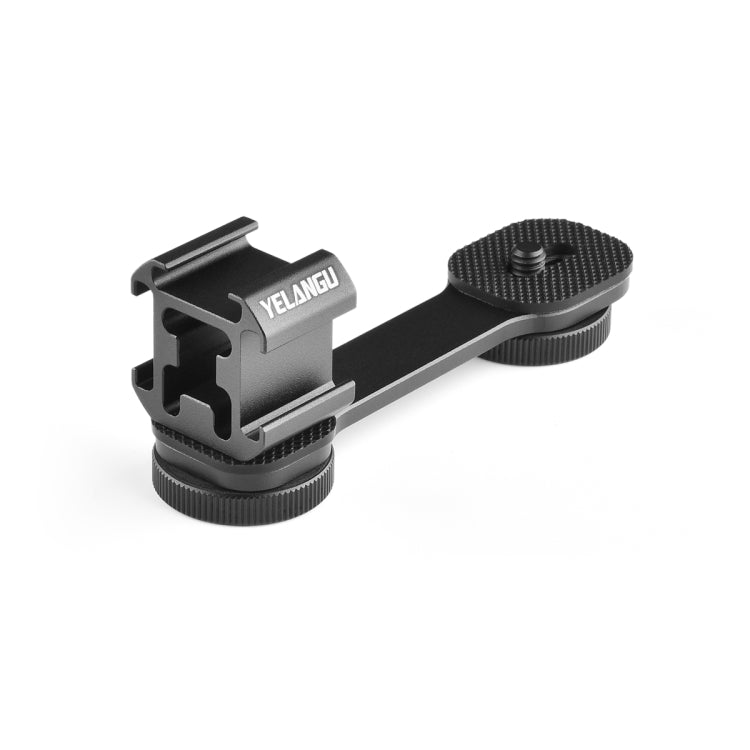 YELANGU A682 Triple Cold Shoe Base Mount Adapter - Photography and Videography Equipment Elevator