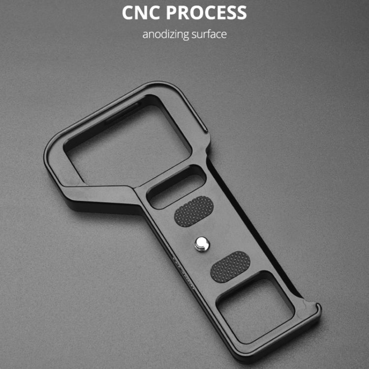 YELANGU CL8 Camera Expansion Board Base E Plate for Sony ILCE-9M2 / A9 II  / ILCE-7RM4 / A7R IV(Black)