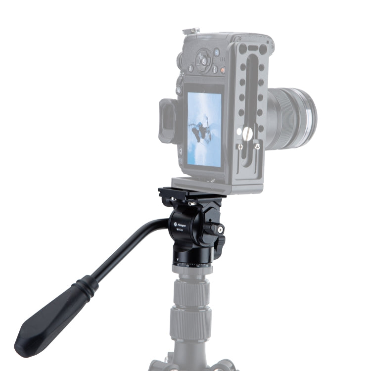 Fotopro MH-2A Compact Aluminum Video Tripod Head for DSLR & SLR Cameras (Black)