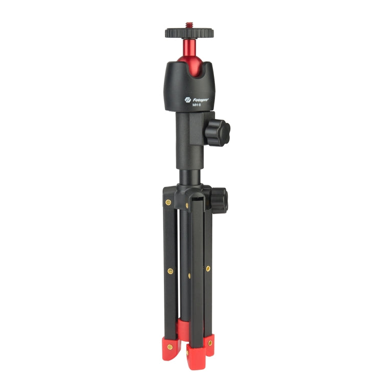 Fotopro SY-610 Desktop Tripod Mount with Ball Head & Phone Clamp for DSLR, Digital Cameras, and Smartphones