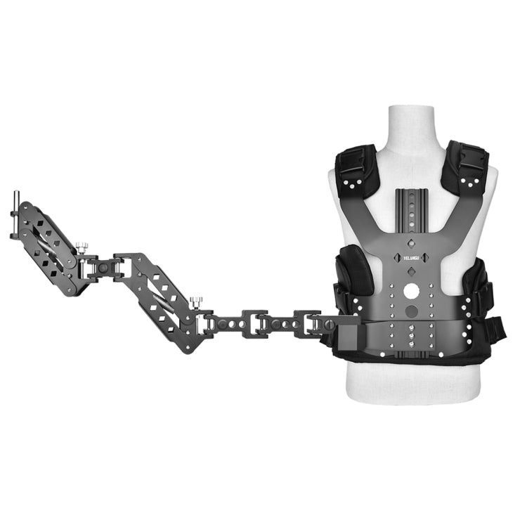 YELANGU B200-C1 Professional Dual Shock-Absorbing Camera Stabilizer Vest for DSLR & DV Digital Video Cameras (Black)