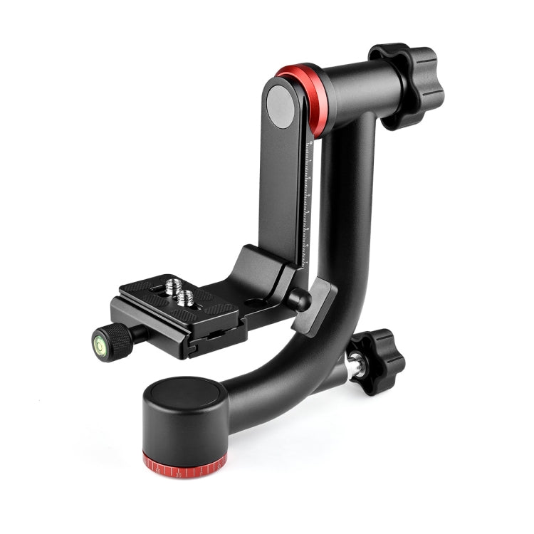 YELANGU A201 360 Degree Horizontal Gimbal Tripod Head for DV and SLR Cameras (Black) : Elevate Your Photography Game