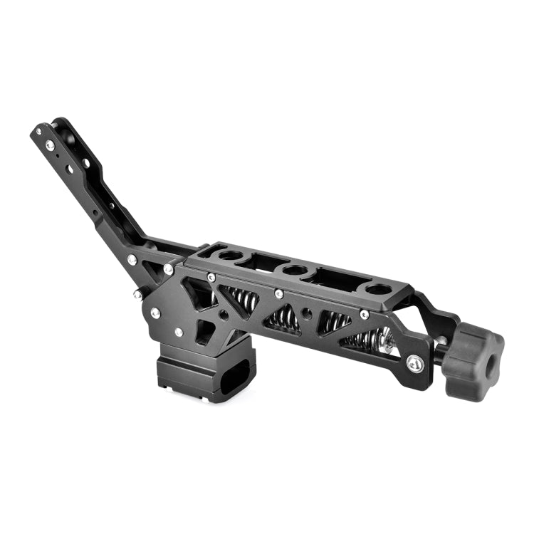 YELANGU BF01 Shock-absorbing Crested Damping Arm, Load Capacity 3-15kg (Black)