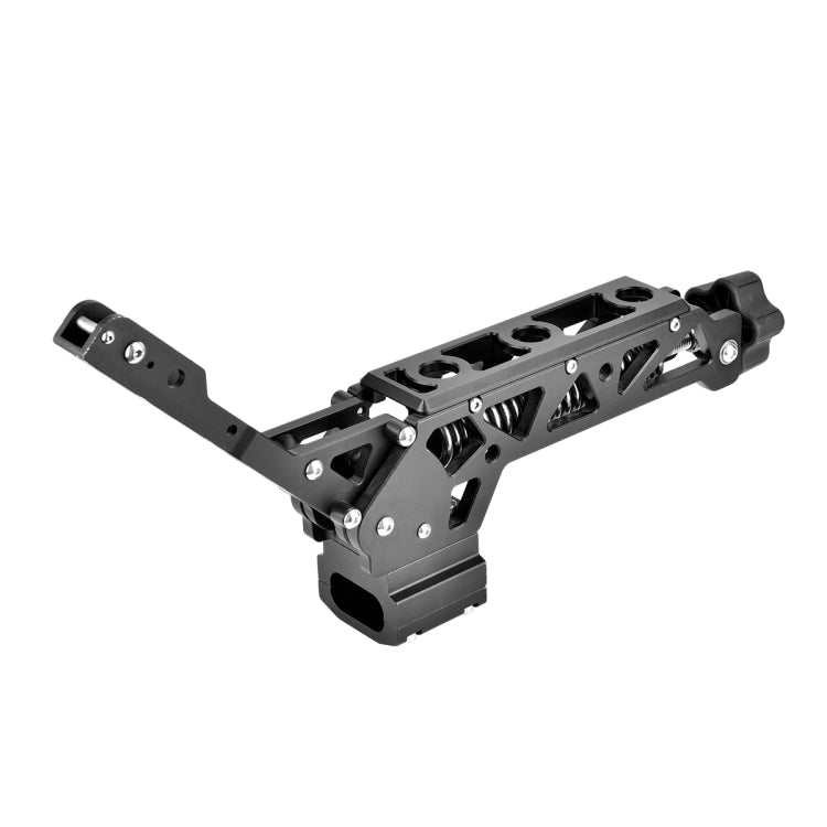 YELANGU BF01 Shock-absorbing Crested Damping Arm, Load Capacity 3-15kg (Black)