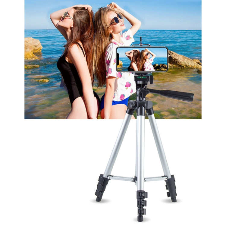 Portable Aluminum Alloy Tripod with U-Shape Three-Dimensional Head