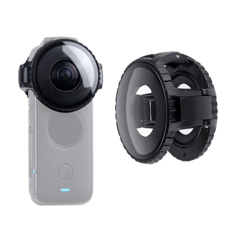 Insta360 One X2 Lens Guard Protective Glass Cover (Black)