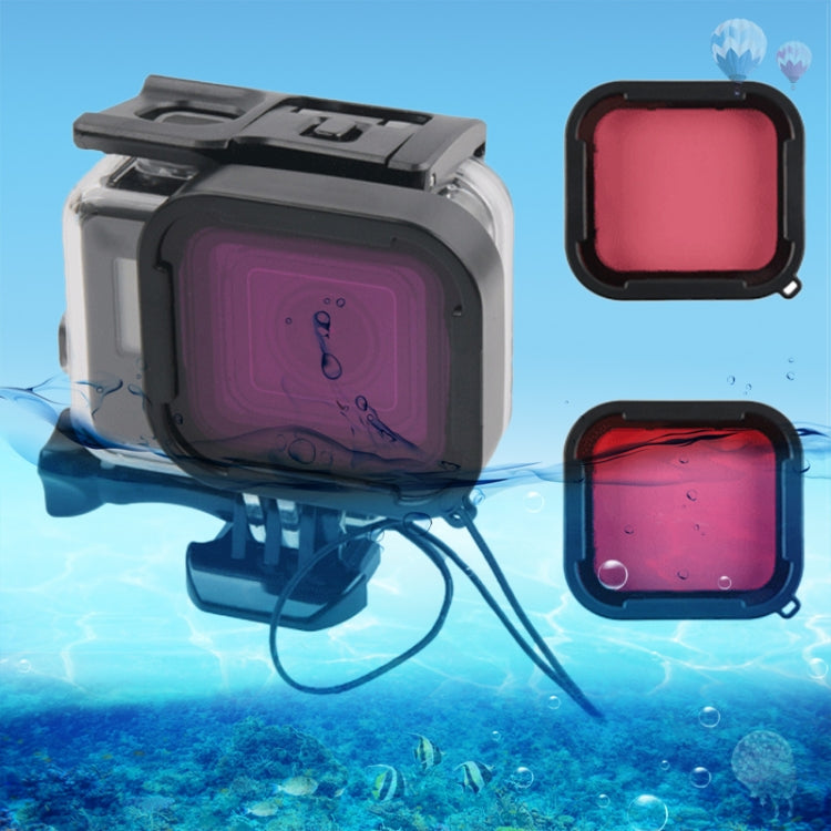GoPro Waterproof Housing with Touch Screen Back Cover and Color Filters