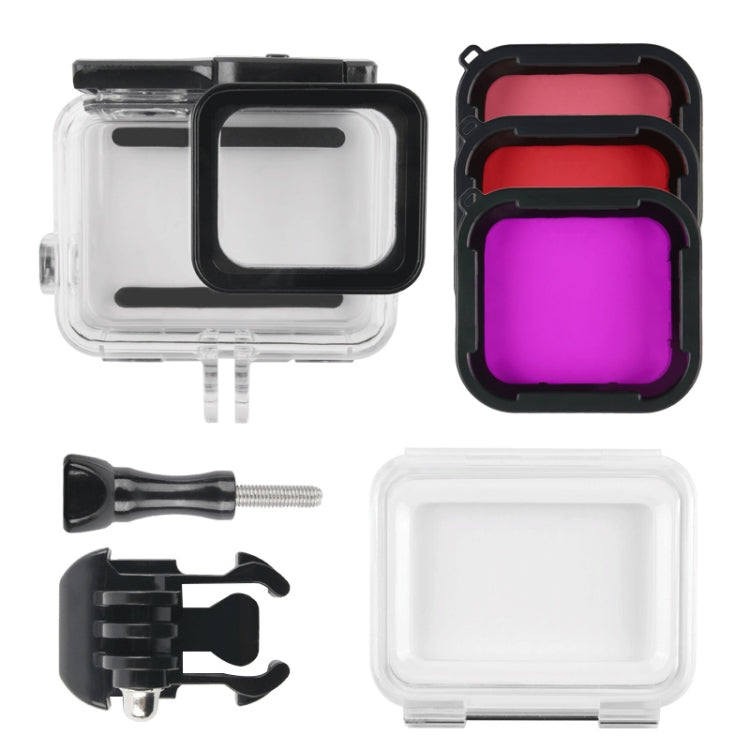 GoPro Waterproof Housing with Touch Screen Back Cover and Color Filters