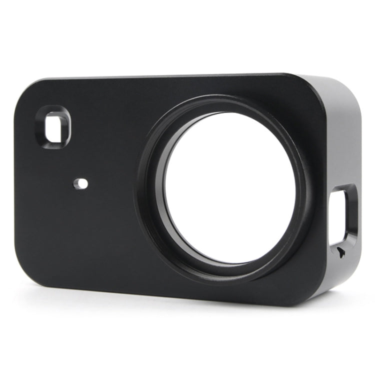 Aluminum Alloy Protective Housing Shell with 37mm Filter Lens for Xiaomi Mijia Small Camera (Black)