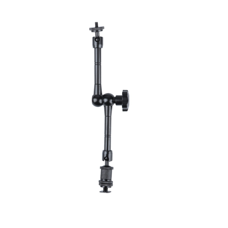 11 inch Adjustable Articulating Magic Arm with Large Claws Clips and Phone Clamp (Black)