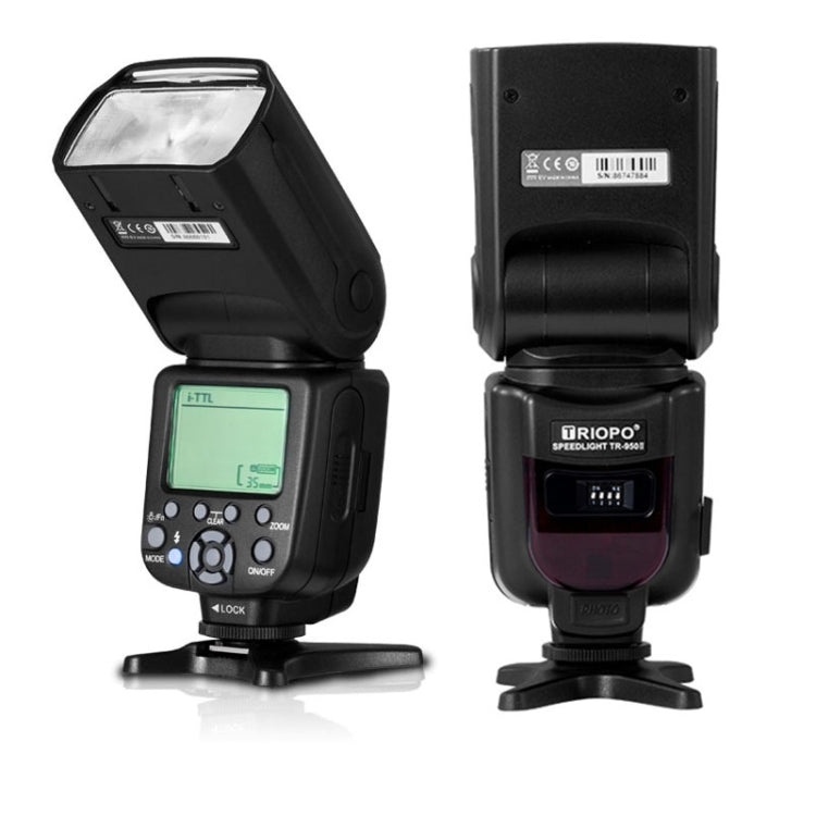 TRIOPO TR-950ii Versatile High-Power Flash Light Speedlite (Black)
