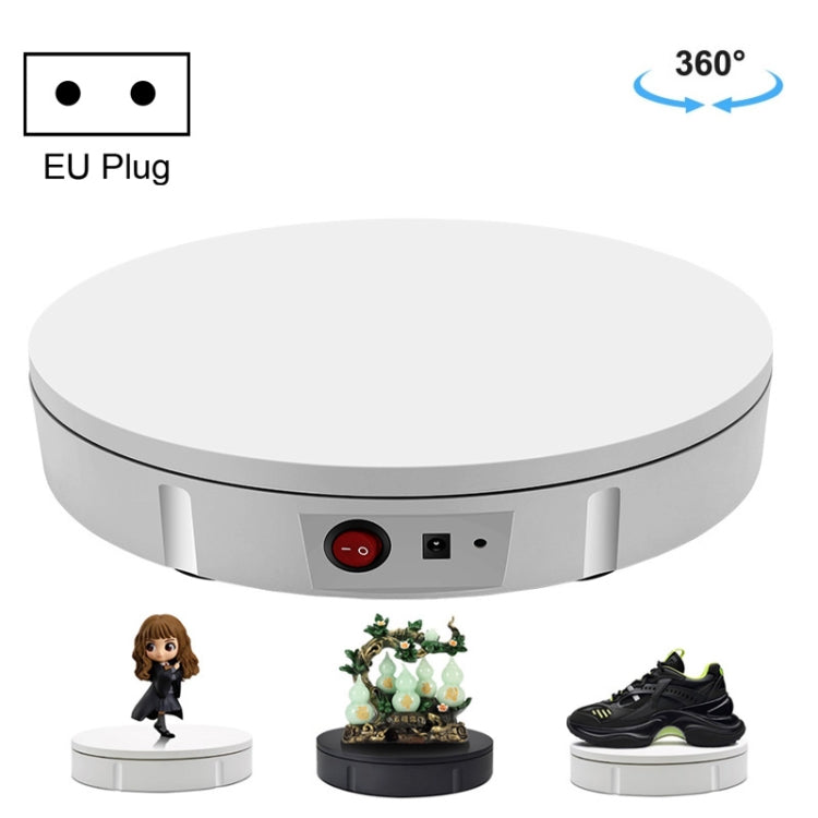 Electric Rotating Display Stand with Remote Control - 22cm Diameter, 50kg Load Capacity