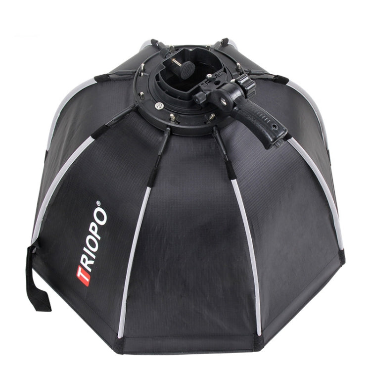 TRIOPO KS2-65 65cm Octagon Softbox with Adjustable Mounting Options and Carry Bag (Black)