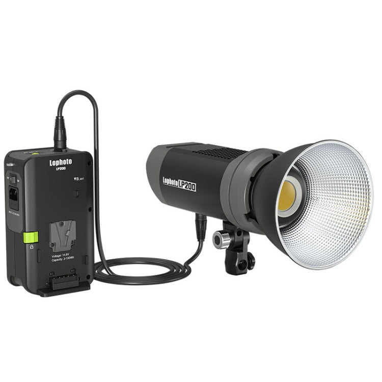 Lophoto LP-200Bi 200W Dual-Color Temperature Continuous Light LED Studio Video Fill Light (AU Plug)