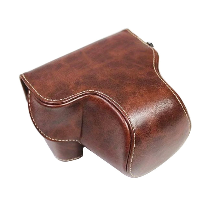 Full Body Camera Leather Case for Sony Alpha 7C with 28-60mm/40.5mm Lens