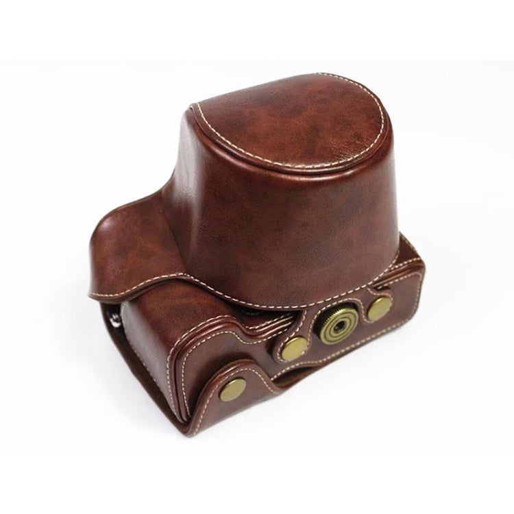 Full Body Camera Leather Case for Sony Alpha 7C with 28-60mm/40.5mm Lens