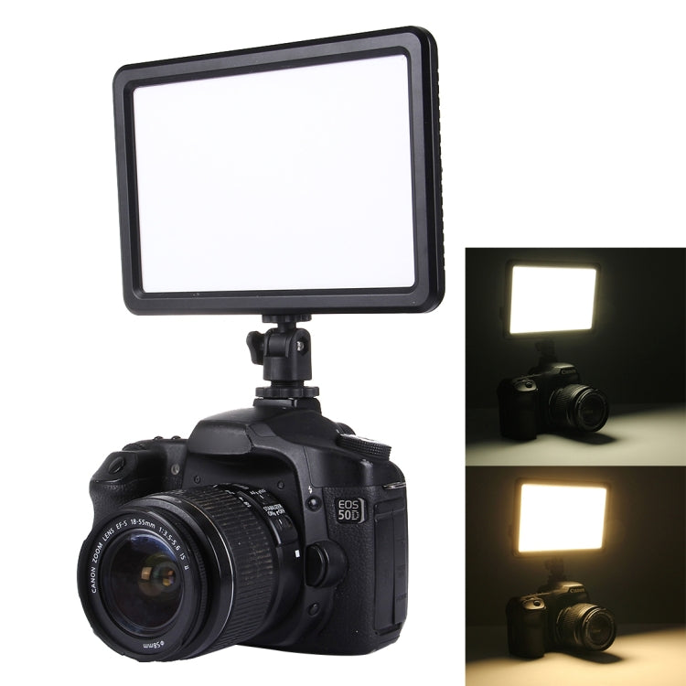 LED-006 104 LED 850LM Dimmable Video Light for Canon, Nikon, DSLR Camera