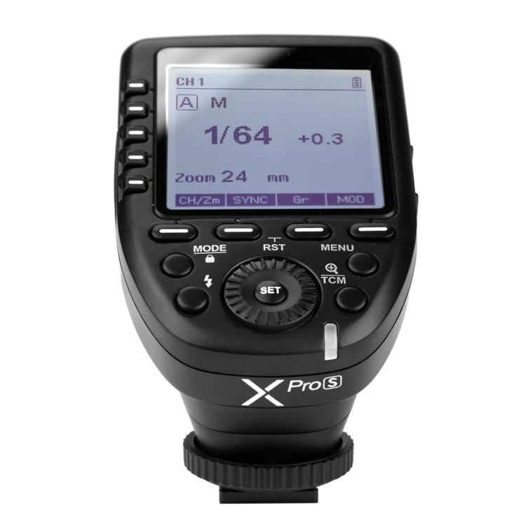 Godox Xpro-S TTL Wireless Flash Trigger for Sony (Black) with Advanced Features