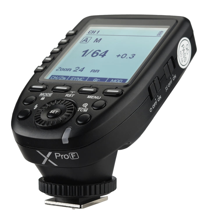 Godox Xpro-F TTL Wireless Flash Trigger for FUJIFILM (Black) - Professional Flash Photography Companion