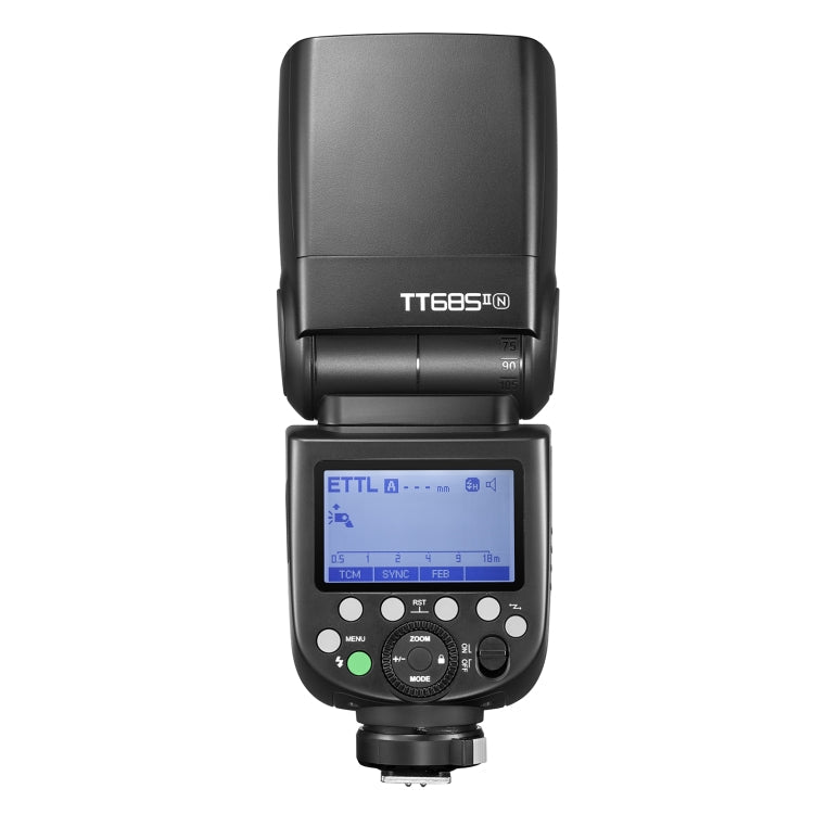 Godox TT685II-N 2.4GHz Wireless TTL HSS 1/8000s Flash Speedlite for Nikon - Black
