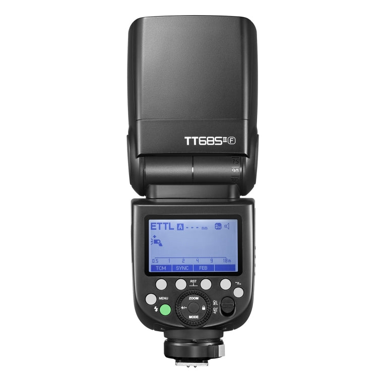 Godox TT685II-F Wireless TTL Flash Speedlite for FUJIFILM (Black) with 2.4GHz Wireless and HSS 1/8000s