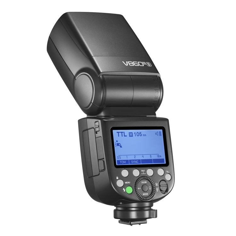 Godox V860 III-S 2.4GHz Wireless TTL II HSS Flash for Sony (Black) with Lithium-Ion Battery and Wireless X System