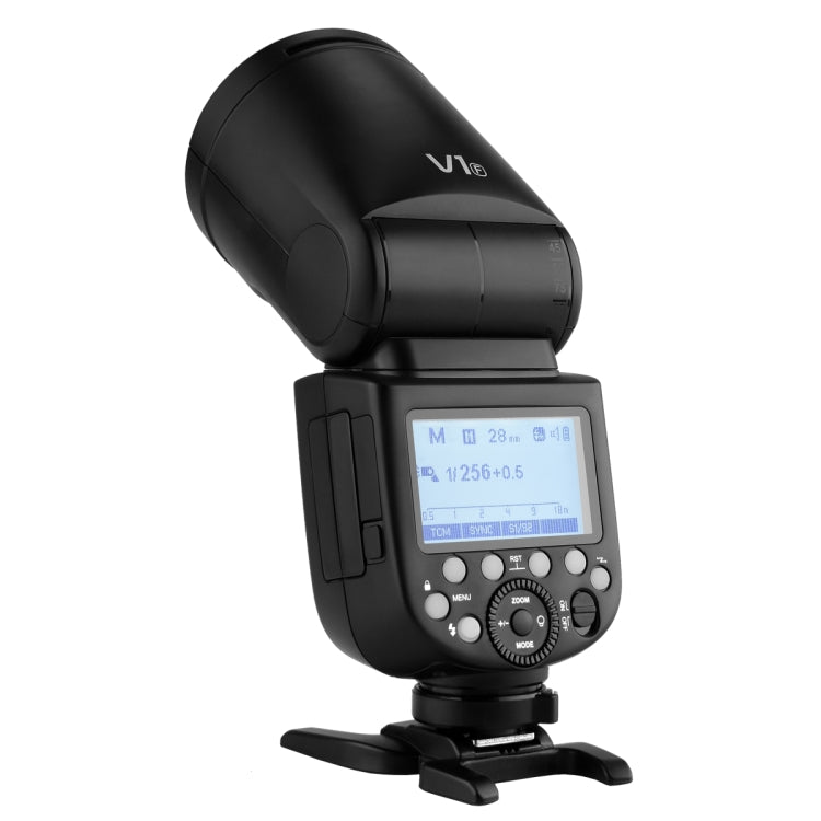 Godox V1F Round Head TTL Flash Speedlite for FUJIFILM (Black) with Advanced Features