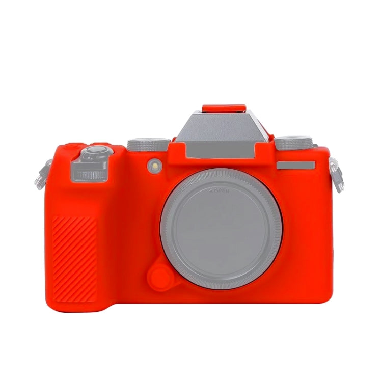 Red Soft Silicone Protective Case for FUJIFILM X-S10 Camera