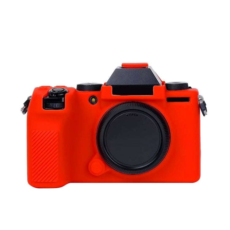 Red Soft Silicone Protective Case for FUJIFILM X-S10 Camera
