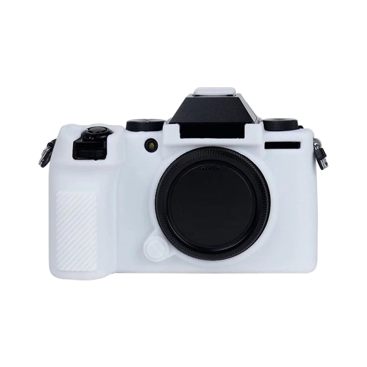 Protective White Silicone Case for FUJIFILM X-S10 Camera