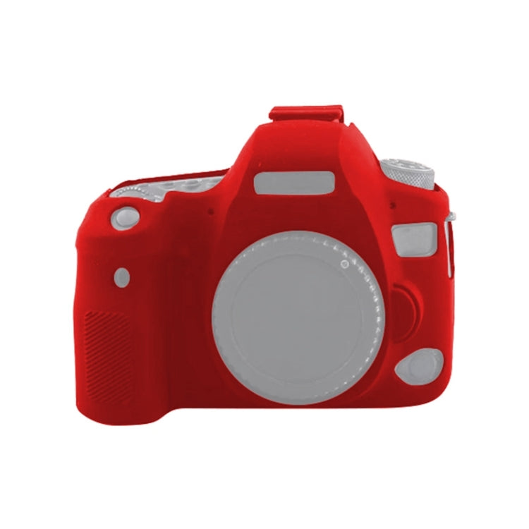 Protective Red Soft Silicone Case for Canon EOS 6D Mark II