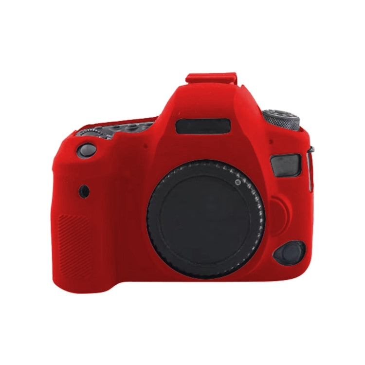 Protective Red Soft Silicone Case for Canon EOS 6D Mark II