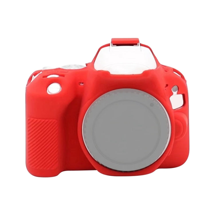 Canon EOS 200D / EOS 200D Mark II Silicone Camera Case (Red)