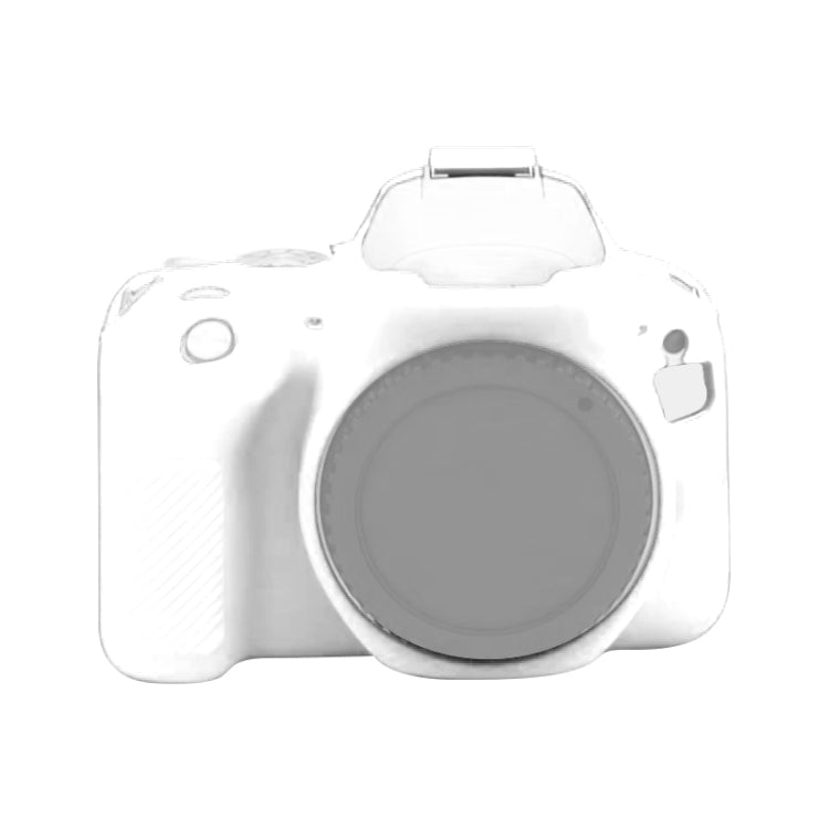 Canon EOS 200D / EOS 200D Mark II Soft Silicone Protective Case (White)