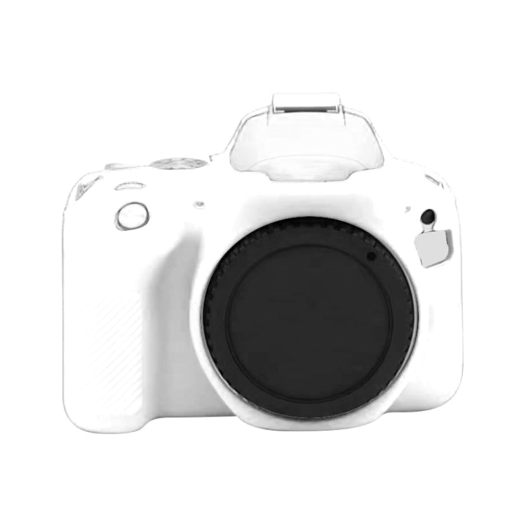 Canon EOS 200D / EOS 200D Mark II Soft Silicone Protective Case (White)