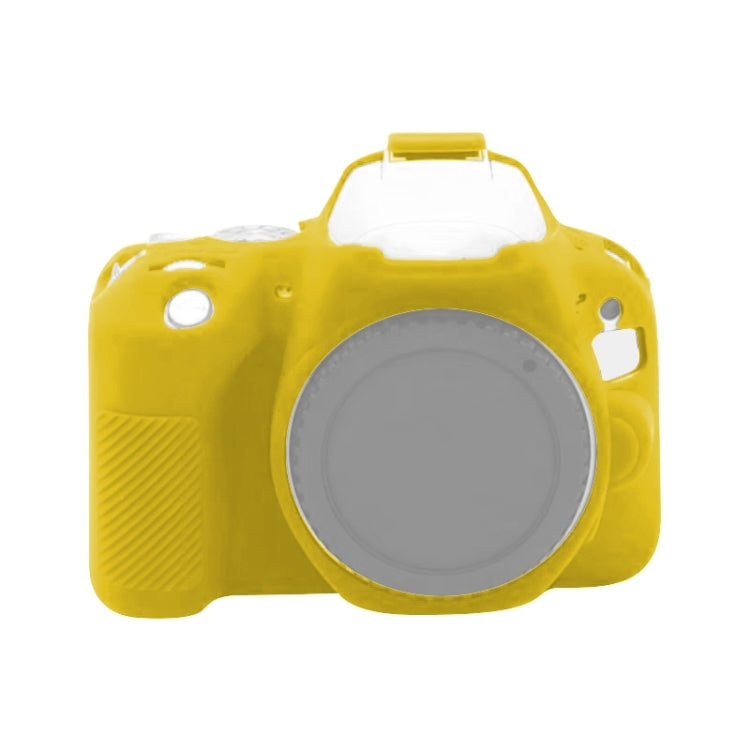Canon EOS 200D / EOS 200D Mark II Soft Silicone Protective Case (Yellow)