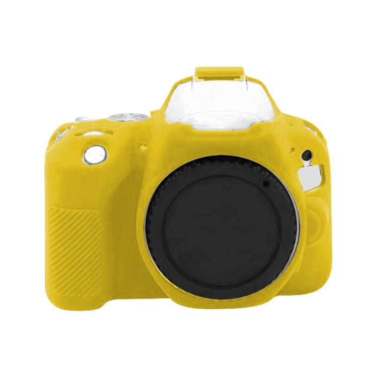 Canon EOS 200D / EOS 200D Mark II Soft Silicone Protective Case (Yellow)