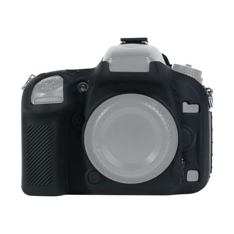 Black Soft Silicone Protective Camera Case for Nikon D600 / D610
