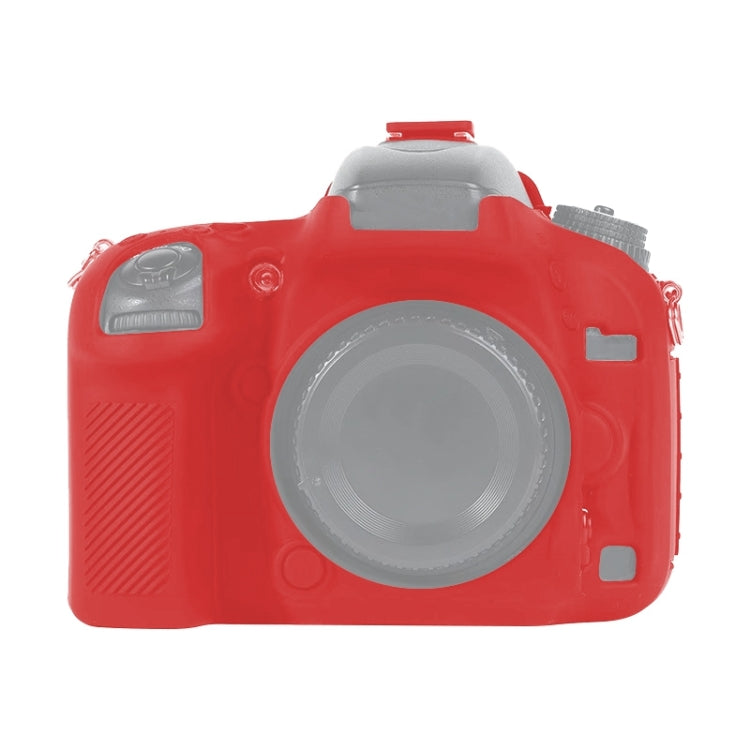 Nikon D600 / D610 Soft Silicone Protective Case (Red)
