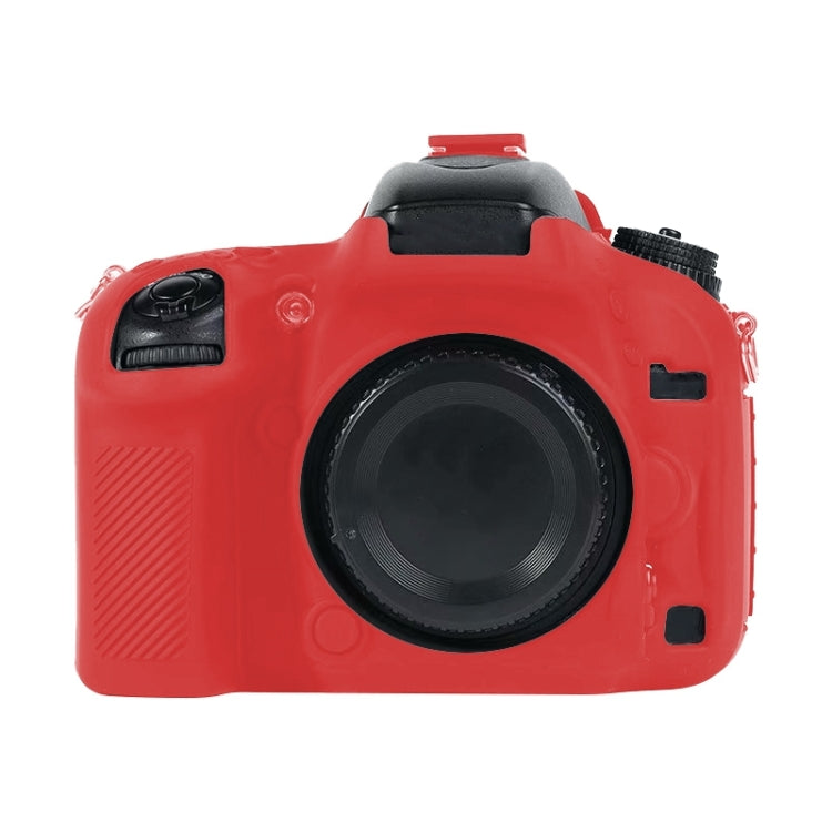 Nikon D600 / D610 Soft Silicone Protective Case (Red)