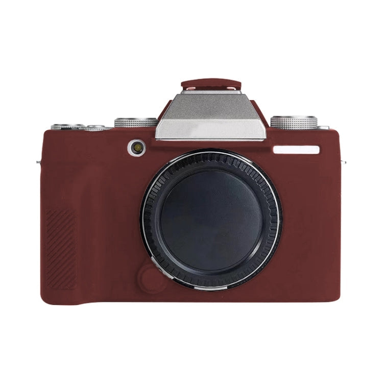 Soft Silicone Protective Case for FUJIFILM X-T200 (Coffee)
